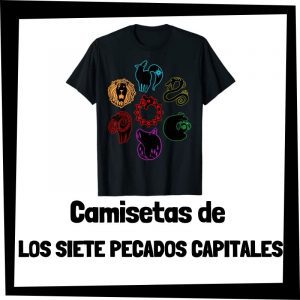 Camisetas de Los Siete Pecados Capitales - Las mejores camisetas de The Seven Deadly Sins