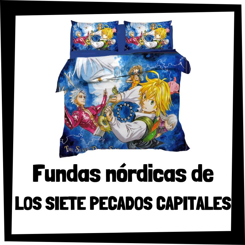 🥇Fundas nórdicas de Los Siete Pecados Capitales 🥇
