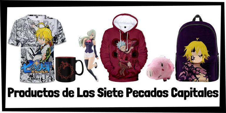 Productos de Los Siete Pecados Capitales - Merchandising del anime de Los Siete Pecados Capitales