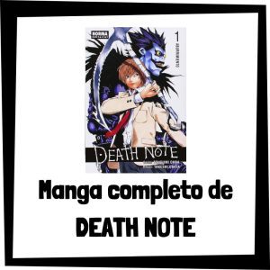 Manga completa de Death Note - Los mejores libros y cómics de Death Note