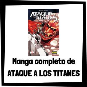 Manga completo de Ataque a los titanes - Los mejores libros y cómics de Shingeki no Kyojin