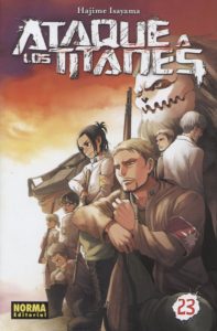 Manga De Ataque A Los Titanes Tomo 23