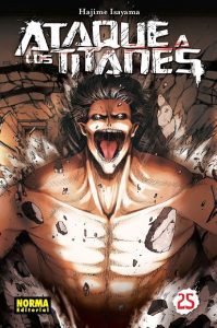 Manga De Ataque A Los Titanes Tomo 25