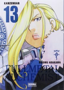 Manga De Fullmetal Alchemist Tomo 13