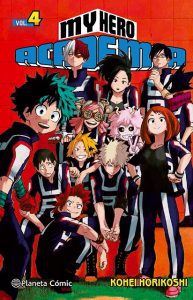 Manga De My Hero Academia Tomo 4 Manga Shonen Edición Español