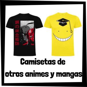 Camisetas de otros animes y mangas - Las mejores camisetas de Chainsaw Man