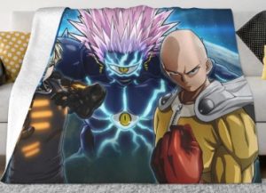Manta De Saitama, Genos Y Boros De One Punch Man