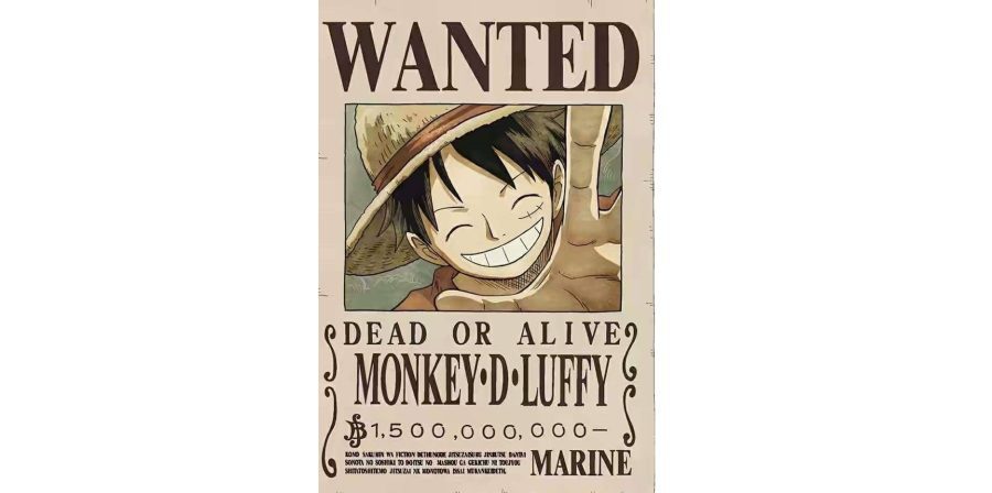 Wanted De Luffy En One Piece