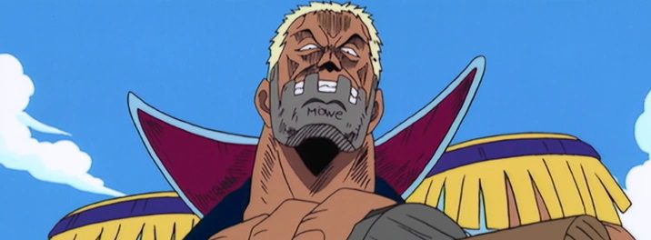 Capitán Morgan De One Piece Anime