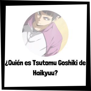 Quién Es Tsutomu Goshiki De Haikyuu Anime