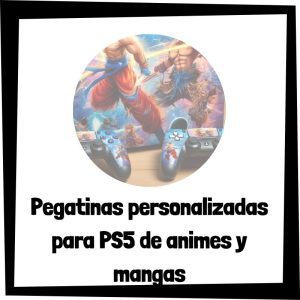 Pegatinas personalizadas para PS5 de animes y mangas