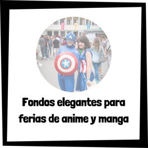 Fondos Elegantes Para Ferias De Anime Y Manga